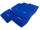 Floor Mats For Maserati GranTurismo Sportline (2009-2019) Blue IT Edition - AutoWin