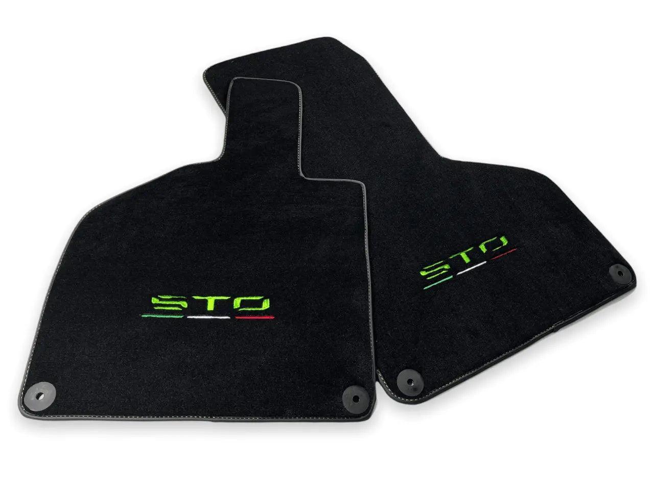 STO Logo Floor Mats for Lamborghini Huracan