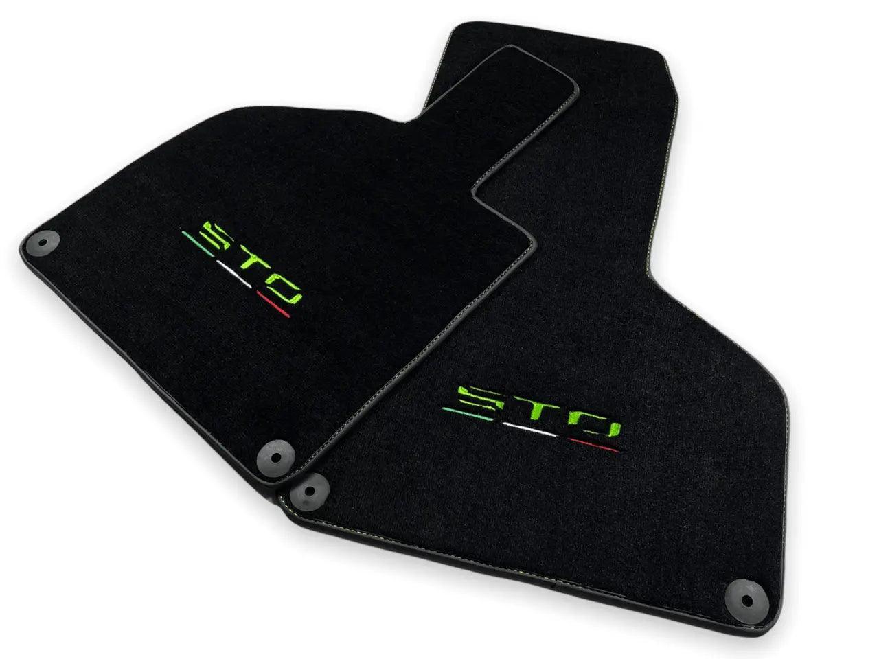 STO Logo Floor Mats for Lamborghini Huracan