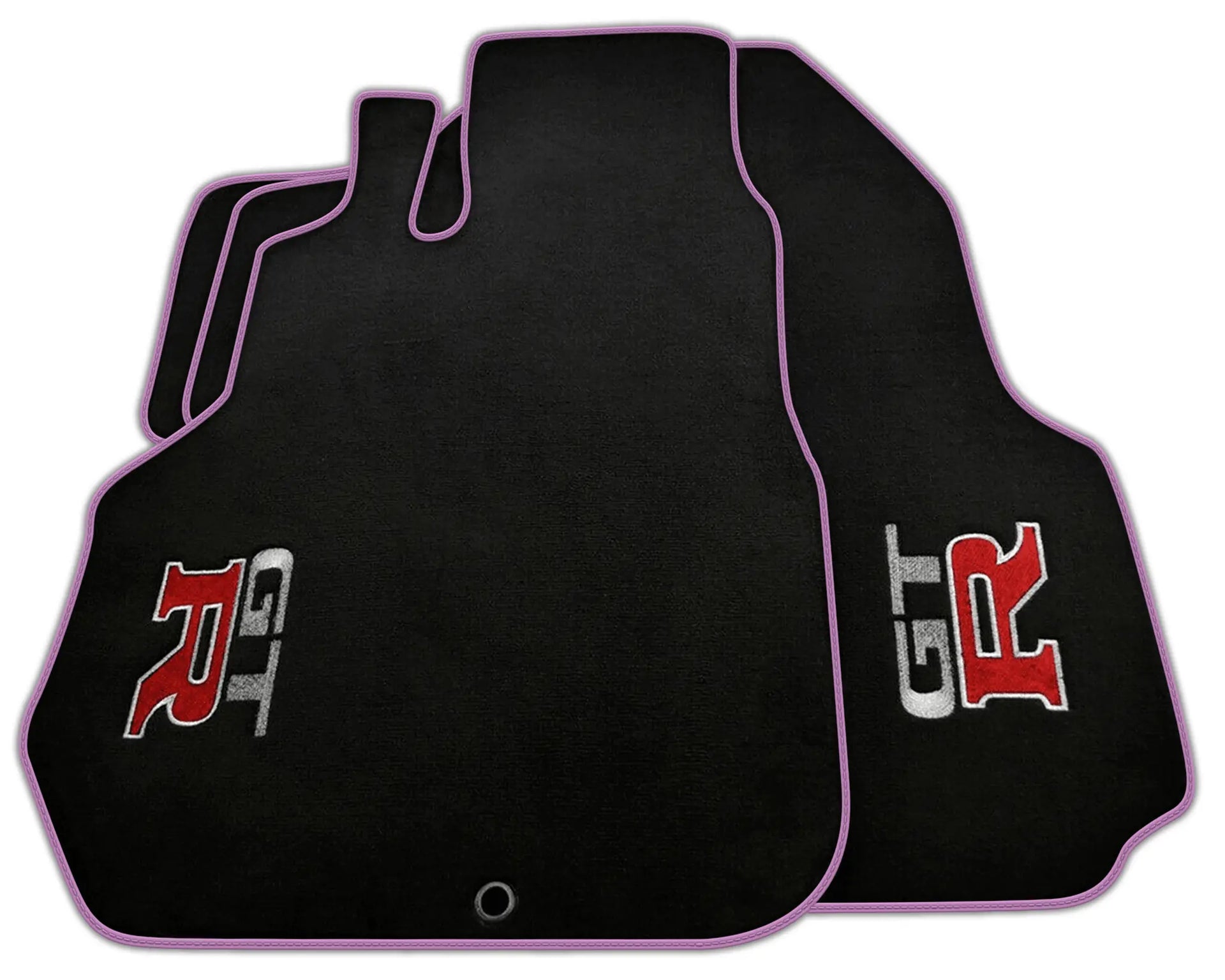 Floor Mats for Nissan GT-R Tailored Black Carpets Set With GTR Emblem | Various Trim Colors