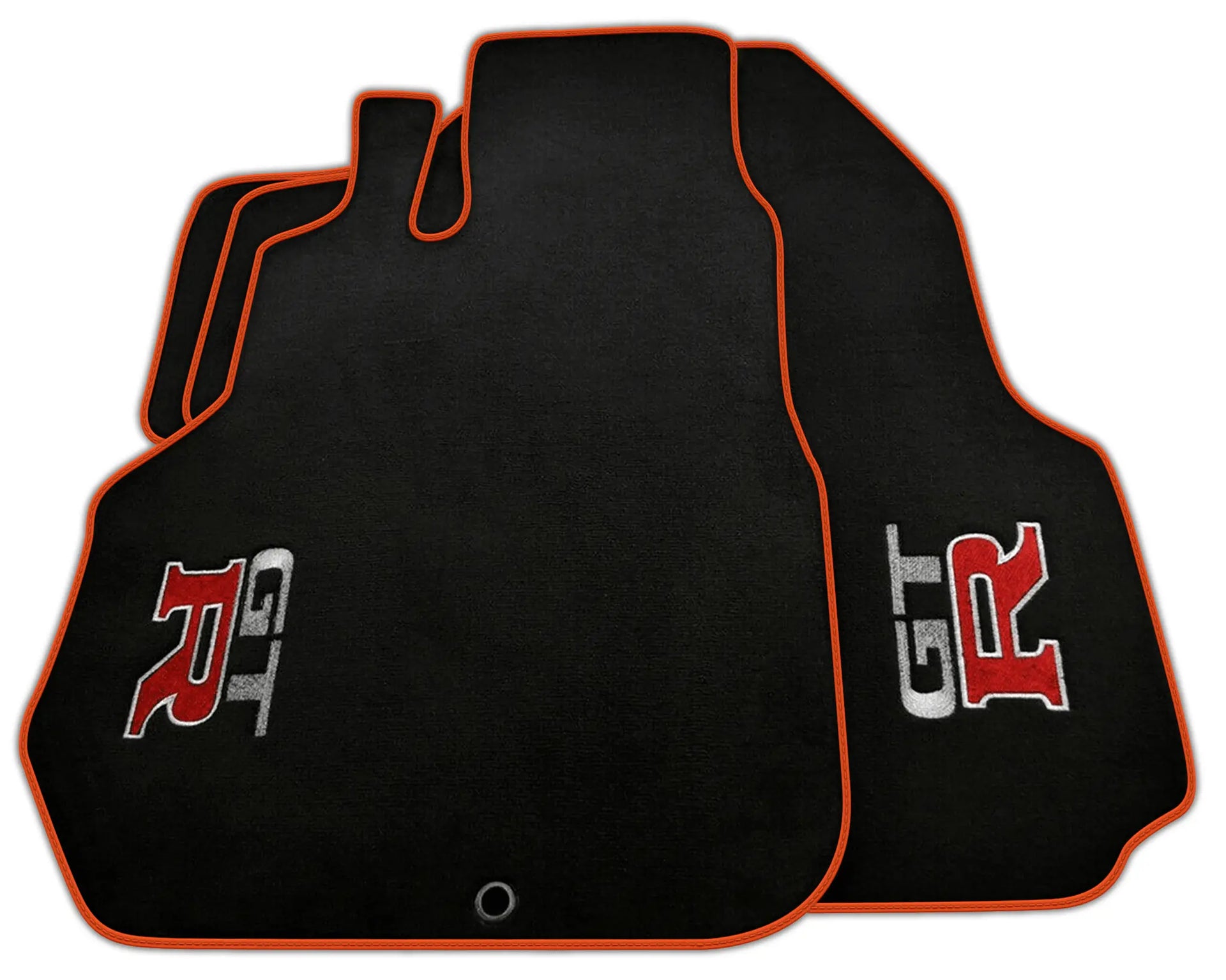 Floor Mats for Nissan GT-R Tailored Black Carpets Set With GTR Emblem | Various Trim Colors