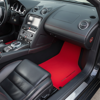 Custom Floor Mats for Lamborghini Gallardo Red Color
