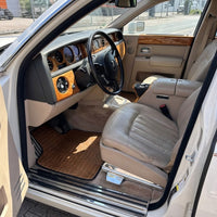 Crocodile Embossed Leather Car Floor Mats for Rolls-Royce Phantom VIII (2017-2024)