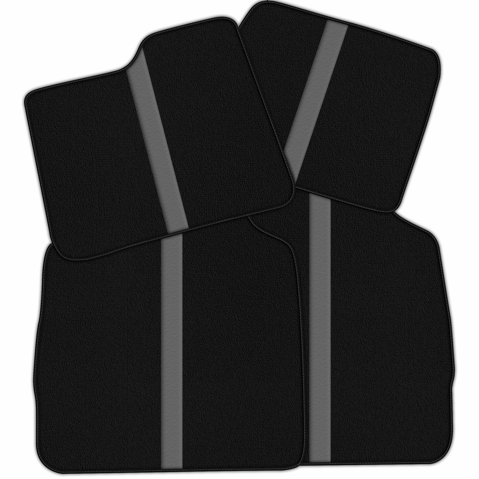 Premium Custom Black Floor Mats for Ferrari Portofino 2018-2023