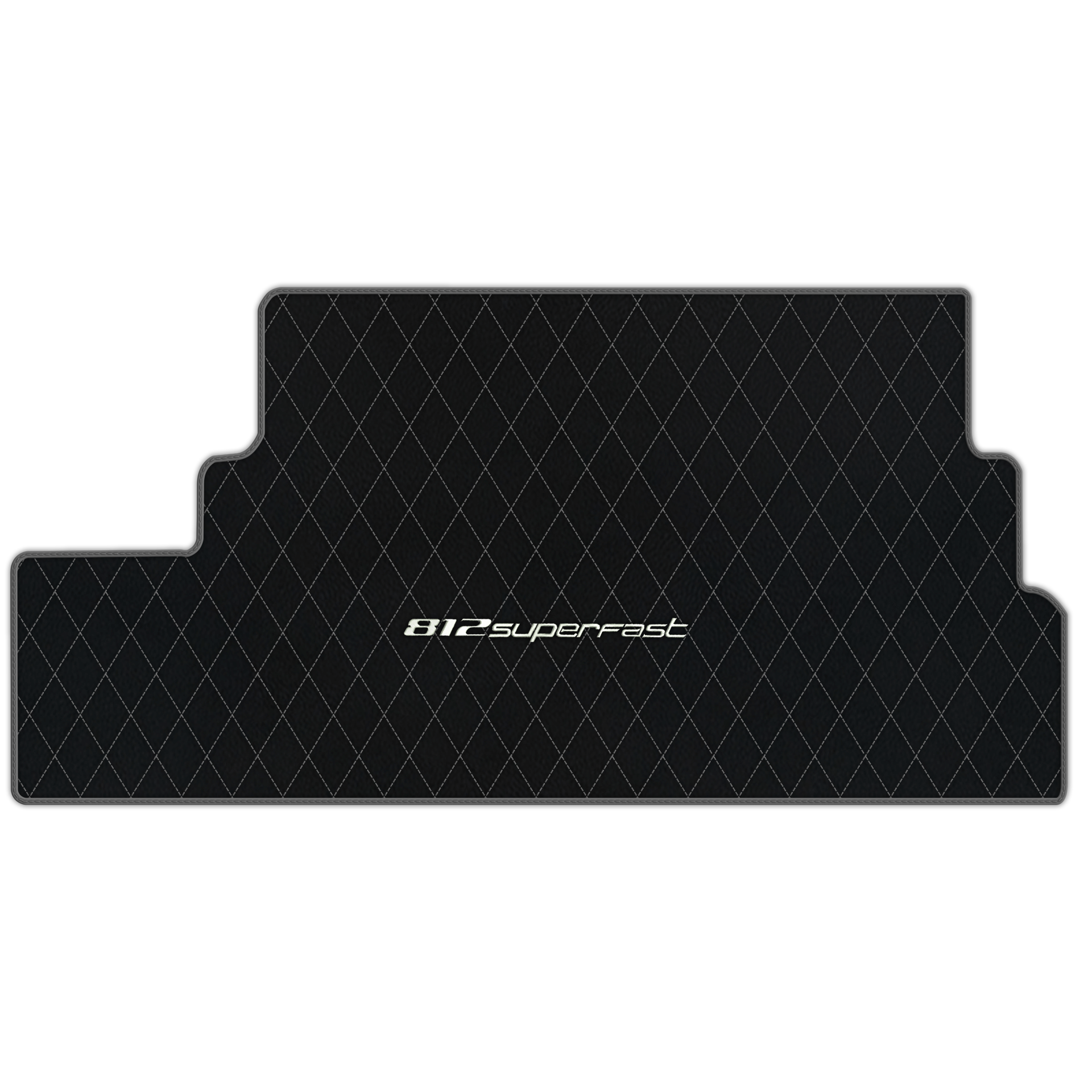 Premium Black Leather Floor Mats for Ferrari F12 (2012-2022)