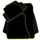 Customizable Black Floor Mats For Mercedes Benz GL-Class X166 (2012-2015)