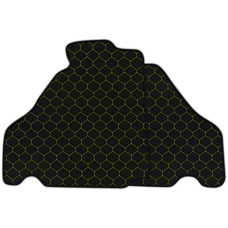 Customizable Leather Floor Mats with Hex for Ferrari F430 (2004-2009)