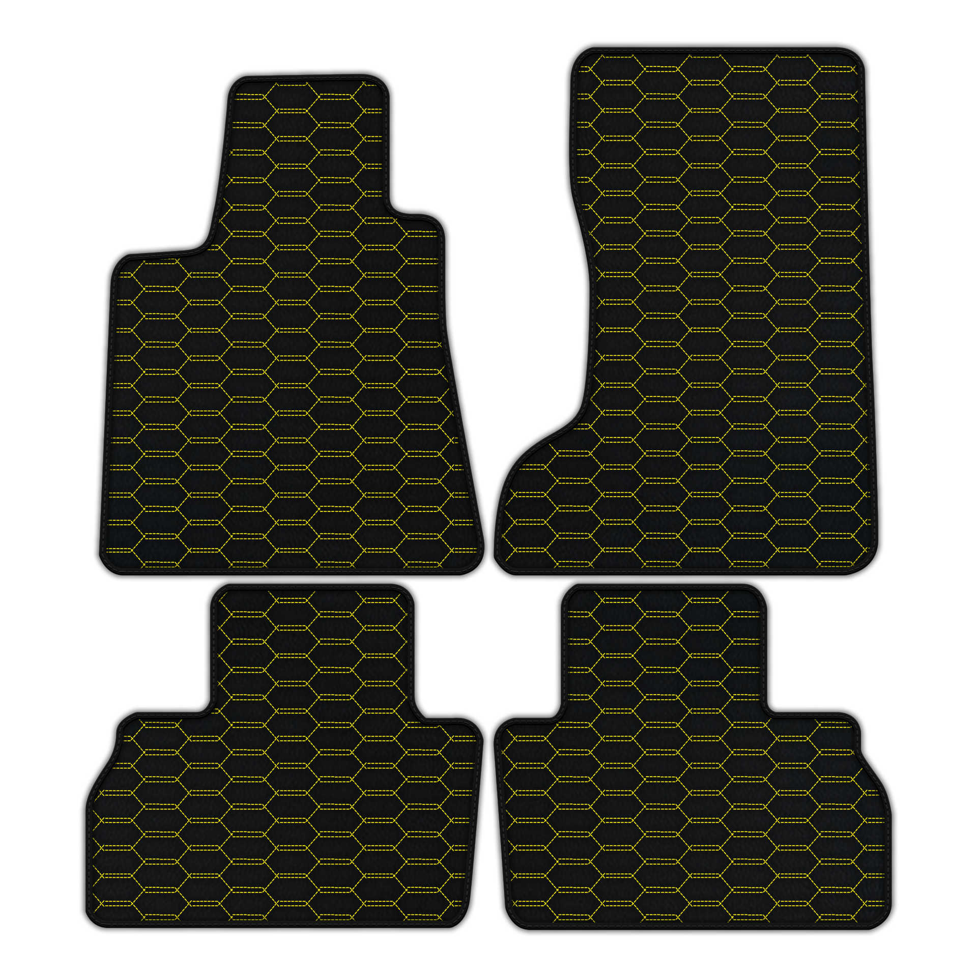 Customizable Leather Floor Mats for Maserati Levante (2017-2023)