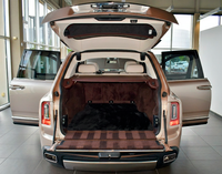 Customizable Black Sheepskin Trunk Floor Mat for Rolls-Royce Dawn (2016-2023)
