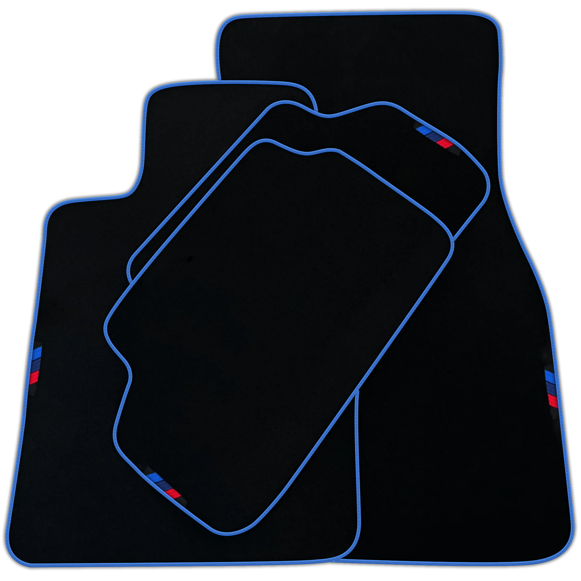 Black Mats For BMW 1 Series F70 | Green Trim | Various Trim Colors