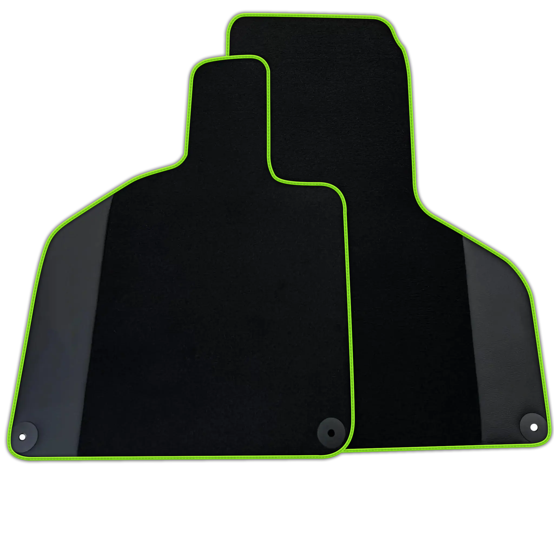 Black Floor Mats for Lamborghini Huracan EVO (2019-2024) | Various Trim Colors