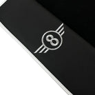 Black Floor Mats for Mini Cooper / One F55 5-Doors (2015-2023) with Leather | White Trim - AutoWin