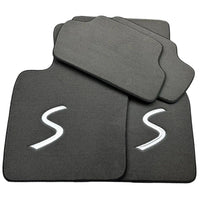 Grey Floor Mats for Mini Cooper/One R50 (2001-2007) - AutoWin