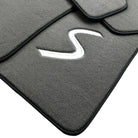 Grey Floor Mats for Mini Cooper/One R50 (2001-2007) - AutoWin
