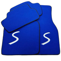 Blue Floor Mats for Mini Cooper/One R50 (2001-2007) - AutoWin