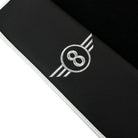 Black Floor Mats for Mini Cooper / One R50 (2001-2007) with Leather | White Trim - AutoWin