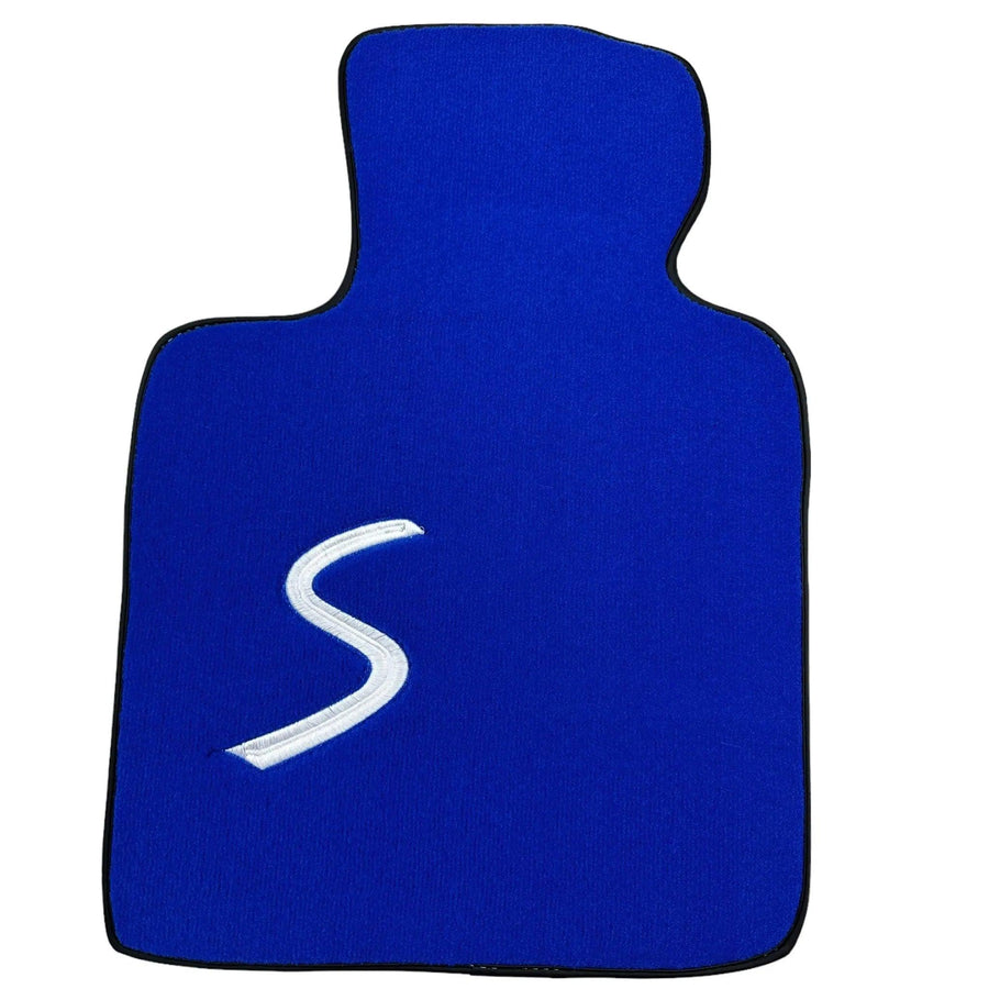 Blue Floor Mats for Mini Cooper / One R56 (2007-2014) - AutoWin