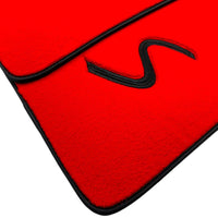 Red Floor Mats for Mini Cooper / One R56 (2007-2014) - AutoWin