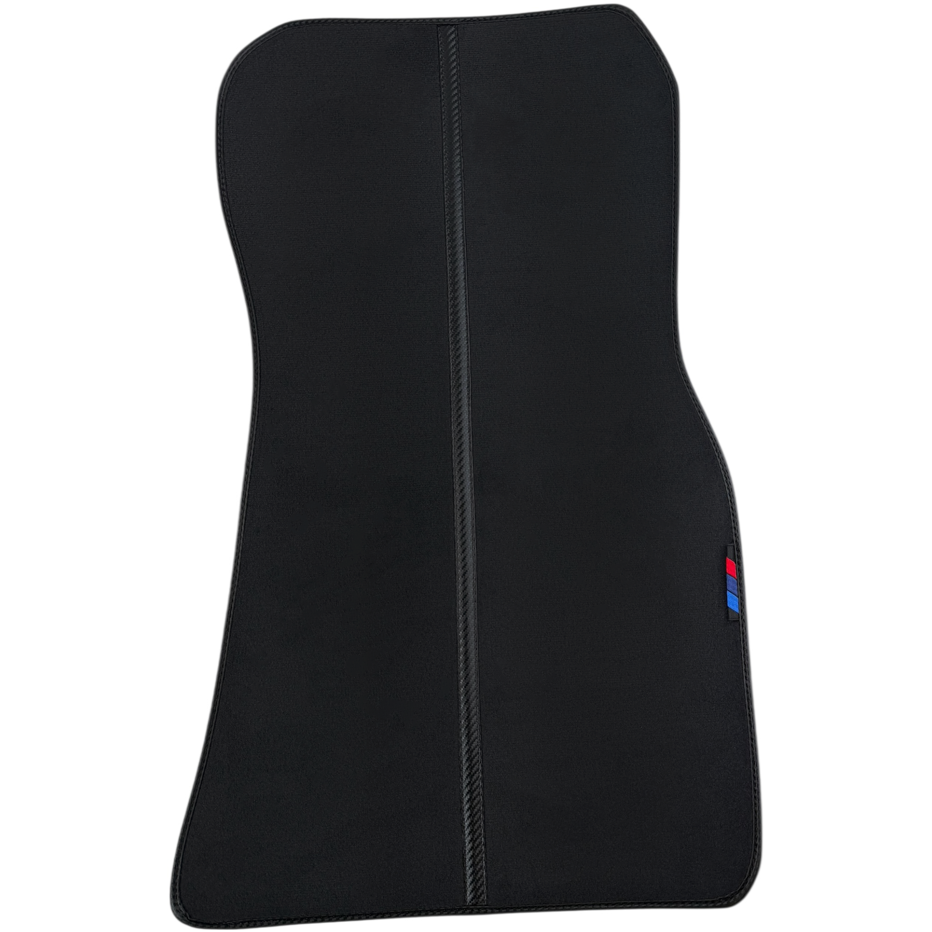 Customizable Carbon Fiber Detailing Black Floor Mats for BMW iX (2022-2024)