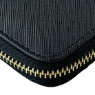 Black Leather AutoWin Document Holder with Golden Logo - AutoWin