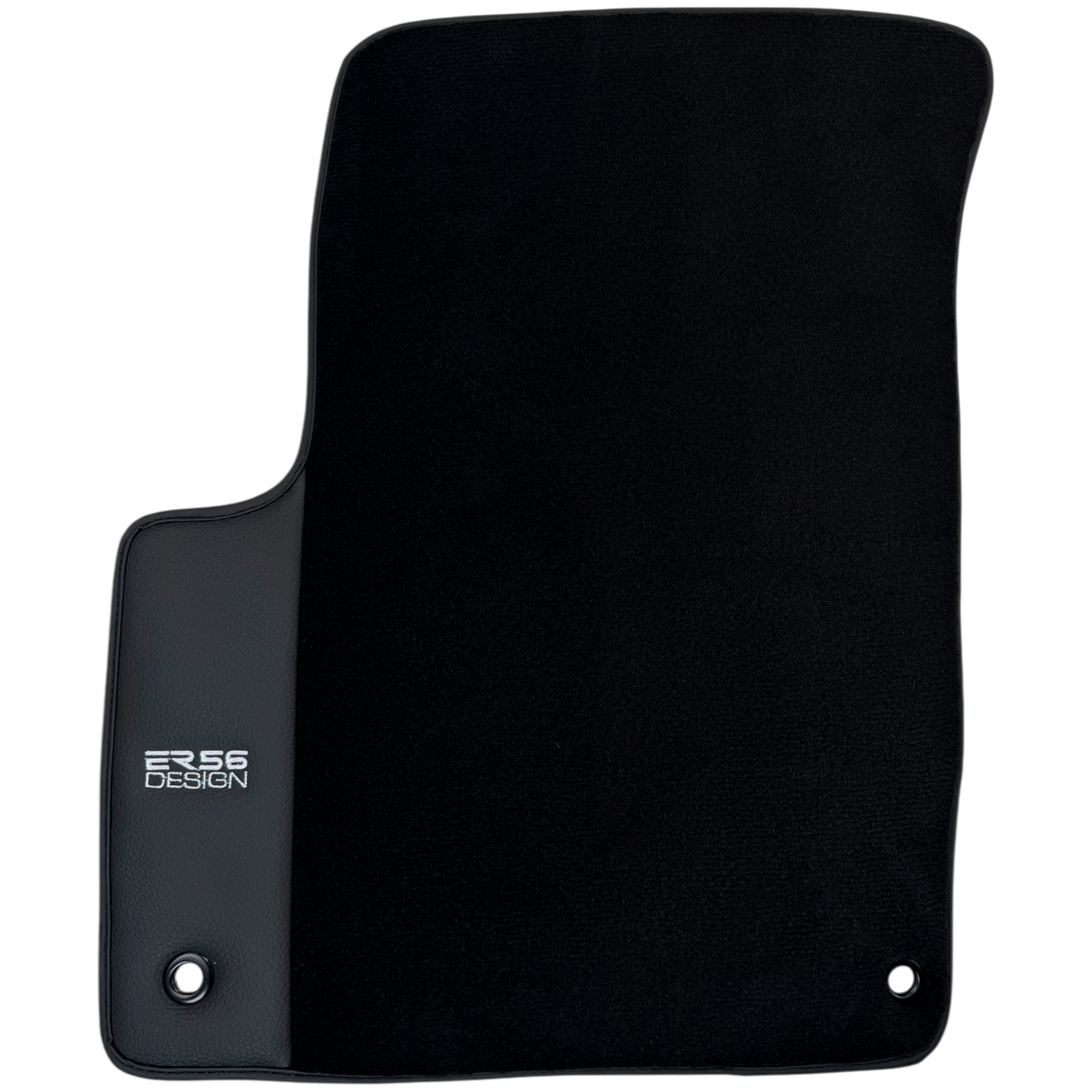 ER56 Design Black Floor Mats for Chevrolet Malibu Sedan (2013-2016) with Leather
