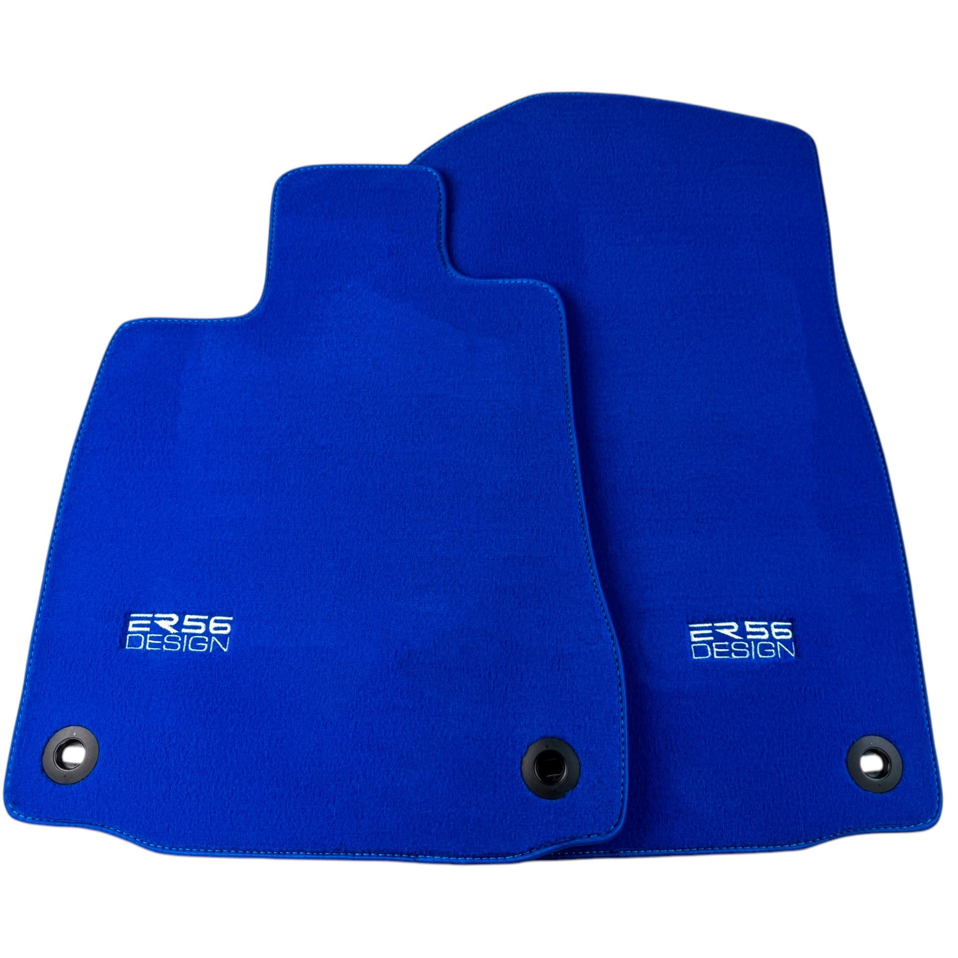 Blue Floor Mats for Lexus RC (2015-2018) by ER56 Design