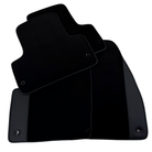 Black Floor Mats for Chrysler 300C (2004-2011) with Leather | AutoWin