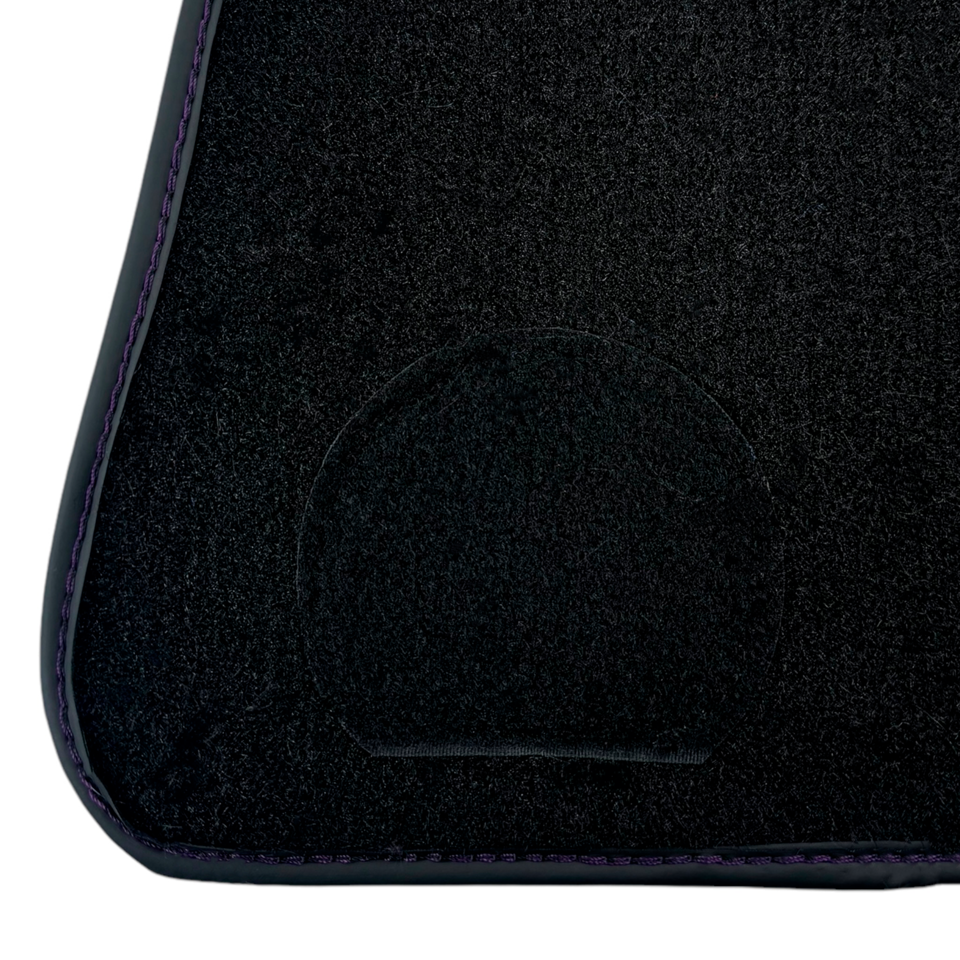 Purple Sheepskin Floor Mats for Rolls-Royce Cullinan (2018-2025)