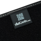 Black Floor Mats Lamborghini Diablo 1990-2001 Carbon Fiber Leather