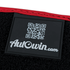 Black Alcantara Floor Mats for Ferrari 488 GTB (2016-2022) with Red Alcantara Accents