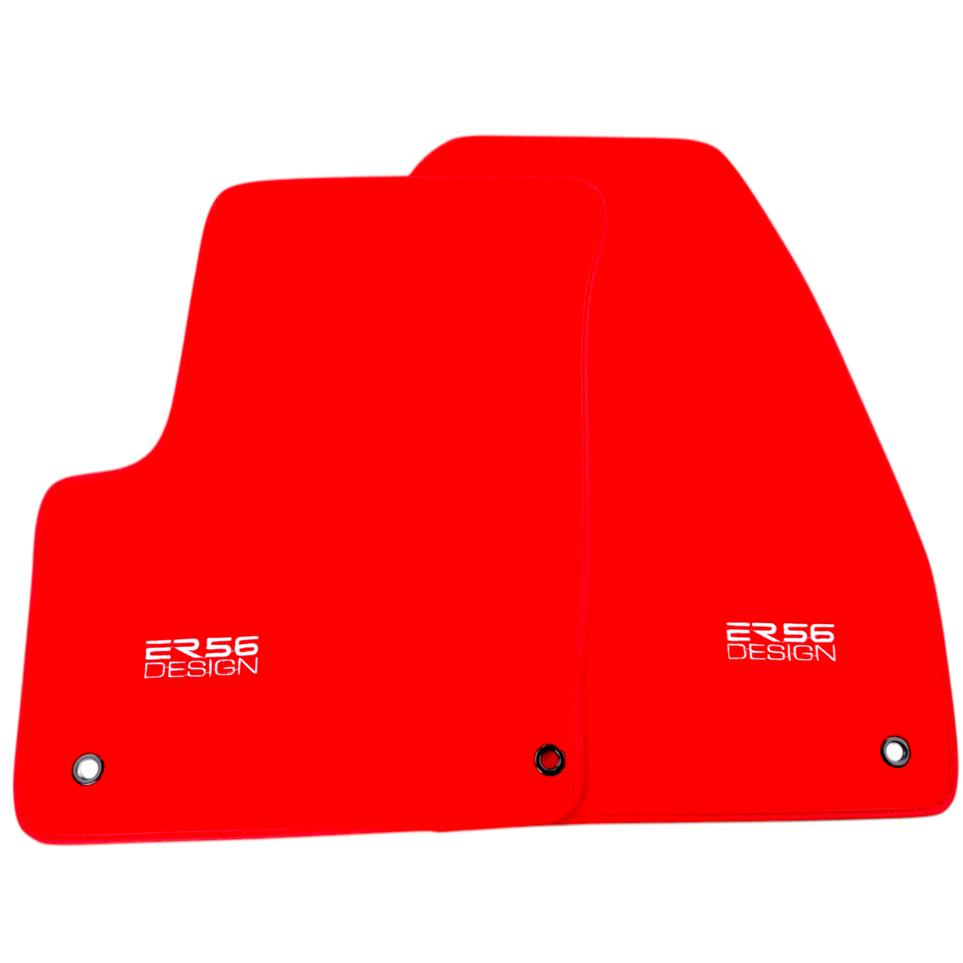 Red Floor Mats for Chevrolet Lacetti (2004-2010) by ER56 Design