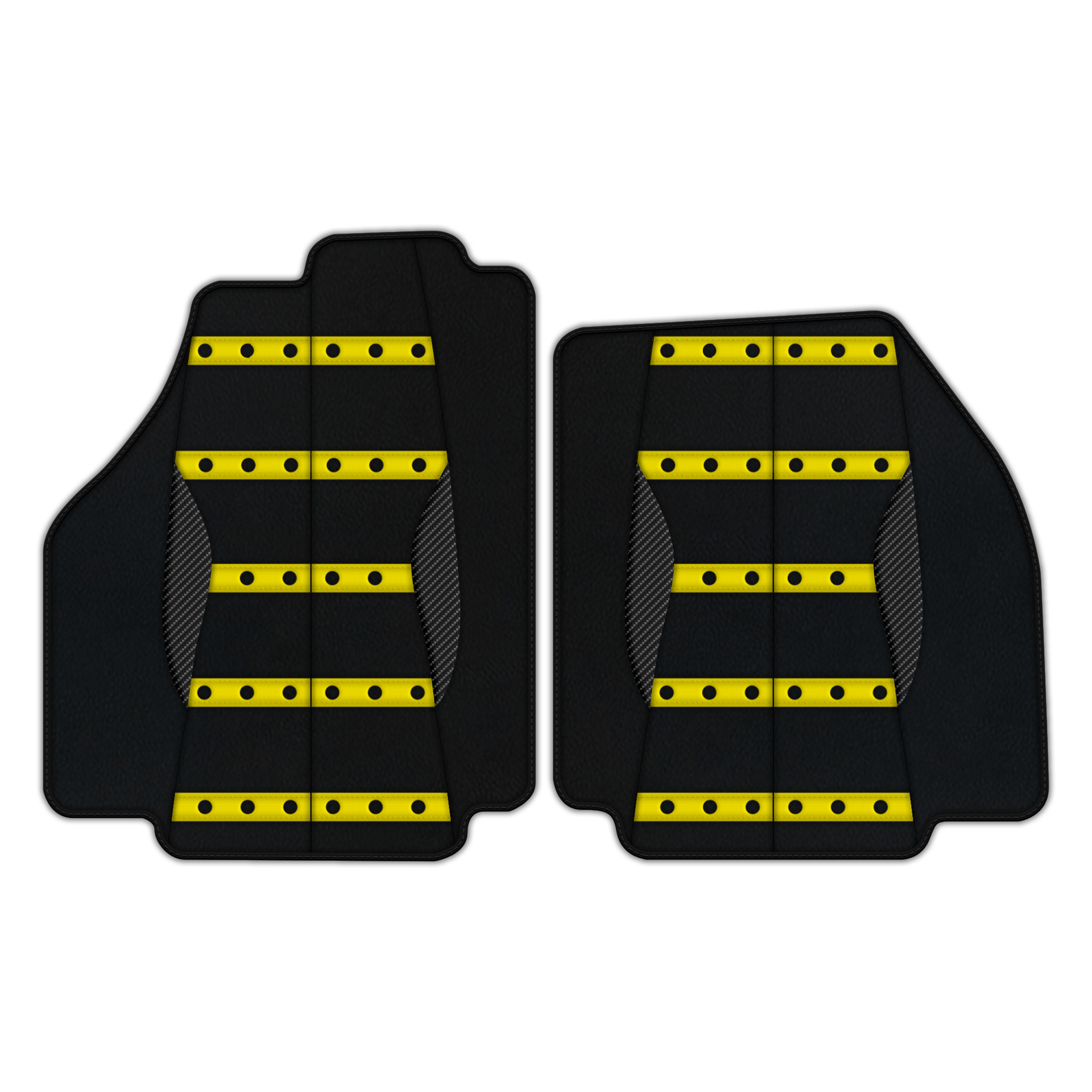 Customizable Leather Floor Mats for Ferrari 458 Italia - AW22 Pattern