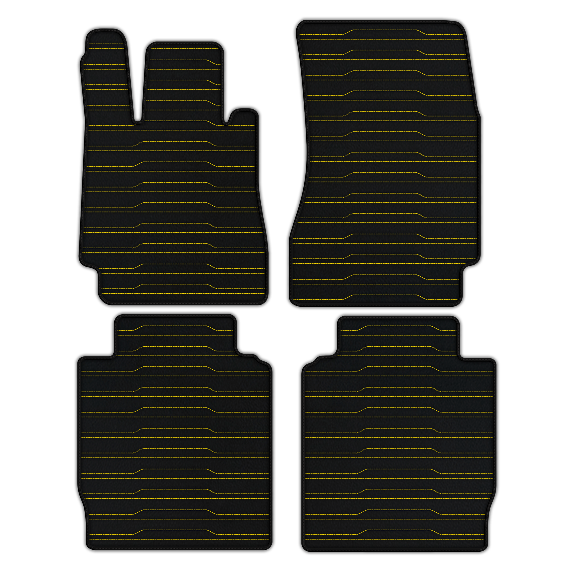 Premium Custom Leather Floor Mats for Mercedes Benz Maybach 57S