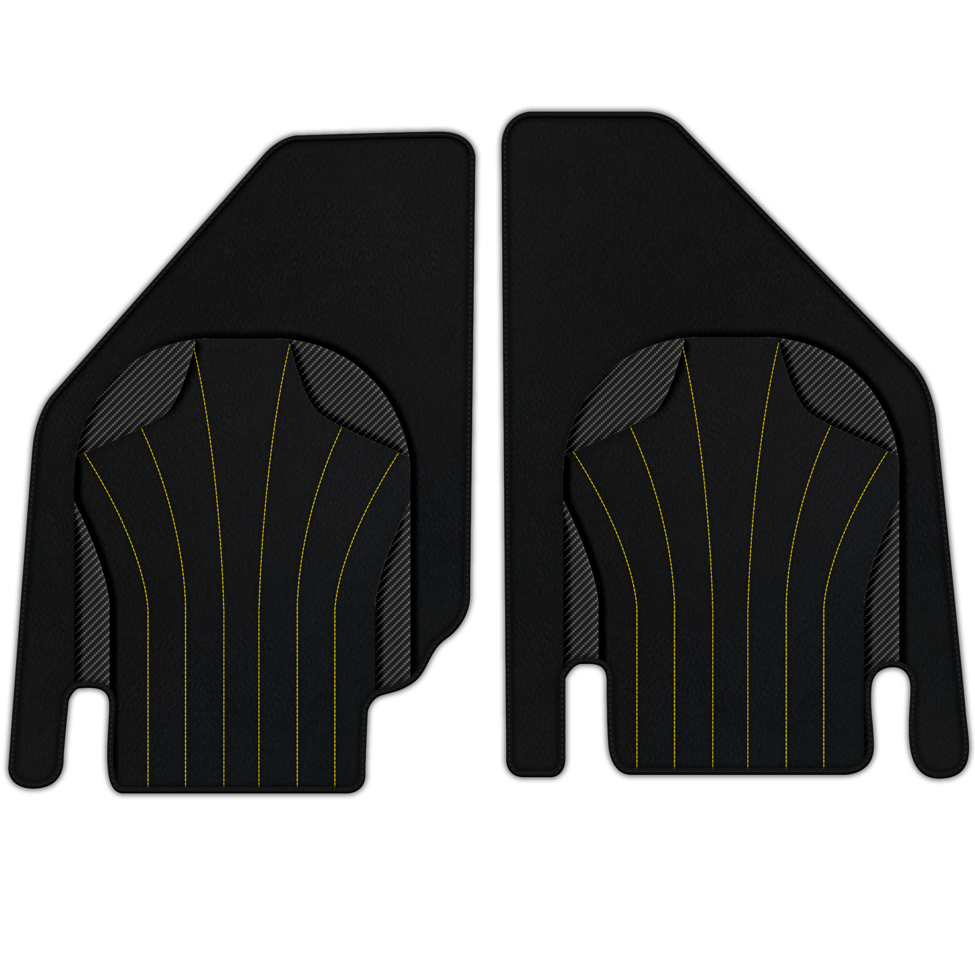 Custom Leather Floor Mats for Lamborghini Countach 1974–1990