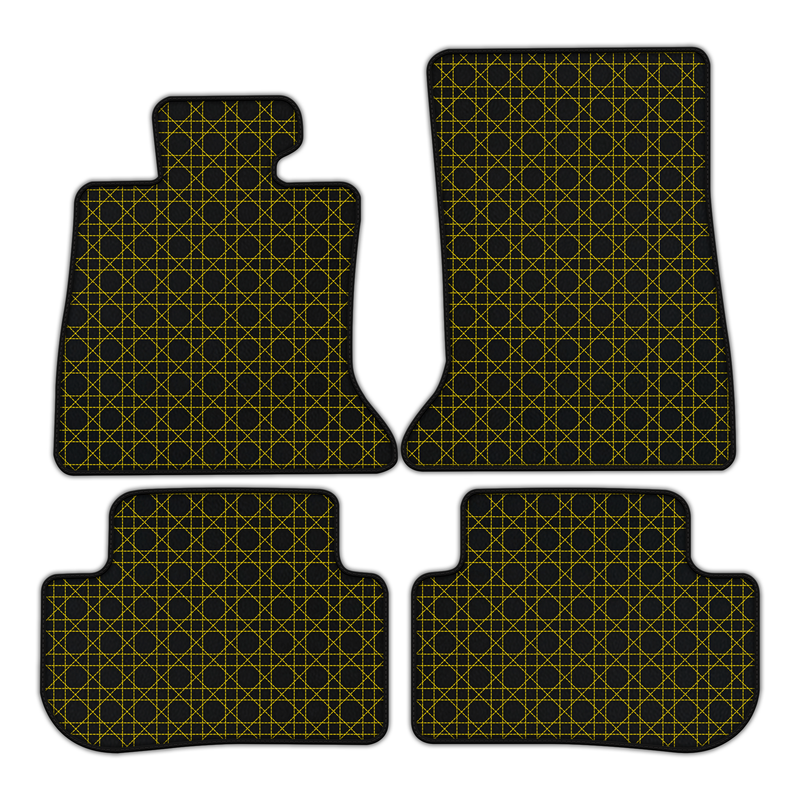 Customizable Leather Floor Mats with AW05 Pattern for Rolls Royce Wraith (2013–2023)
