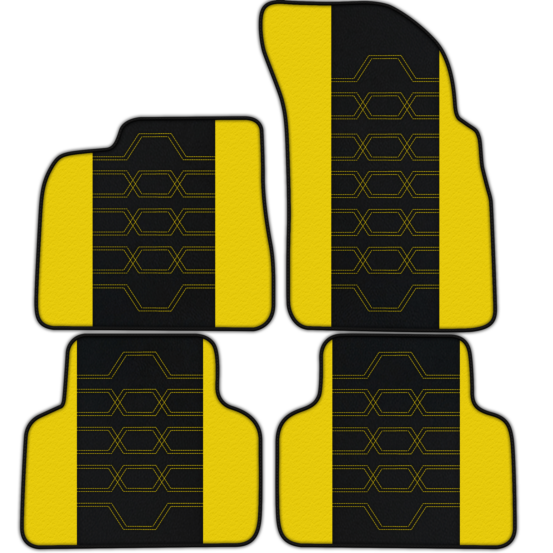 Customizable Leather Floor Mats for Lamborghini Countach (1974-1990)