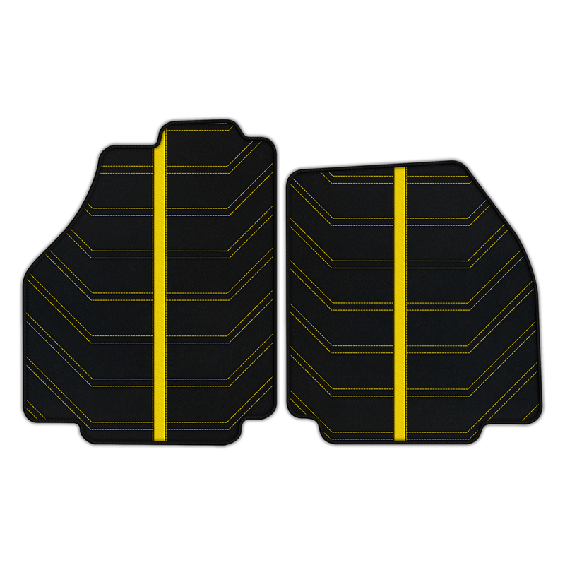 Customizable Leather Floor Mats A1 Edition for Ferrari F8 Spider (2019-2023)