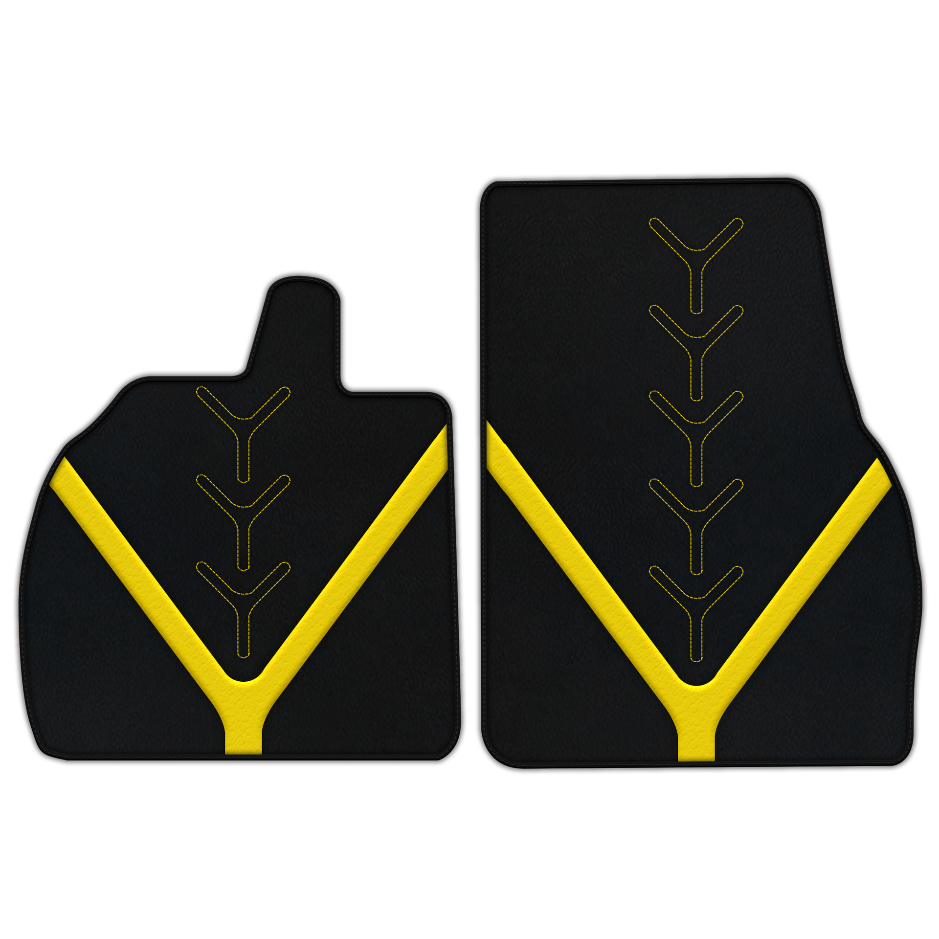 Custom Leather Floor Mats for Lamborghini Revuelto - AW25 Pattern