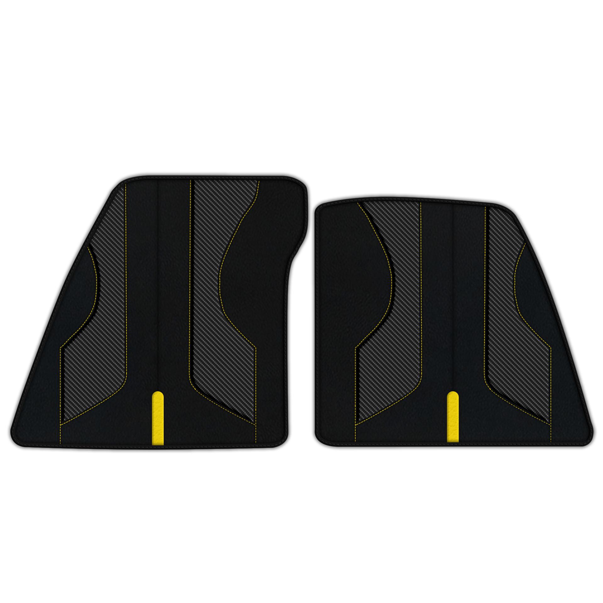 Customizable Leather Floor Mats for Ferrari 296 GTS - AW23 Pattern