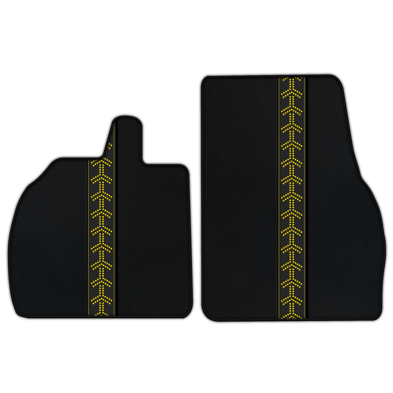 Customizable Leather Floor Mats with AW44 Pattern for Lamborghini Temerario (2025-2026)