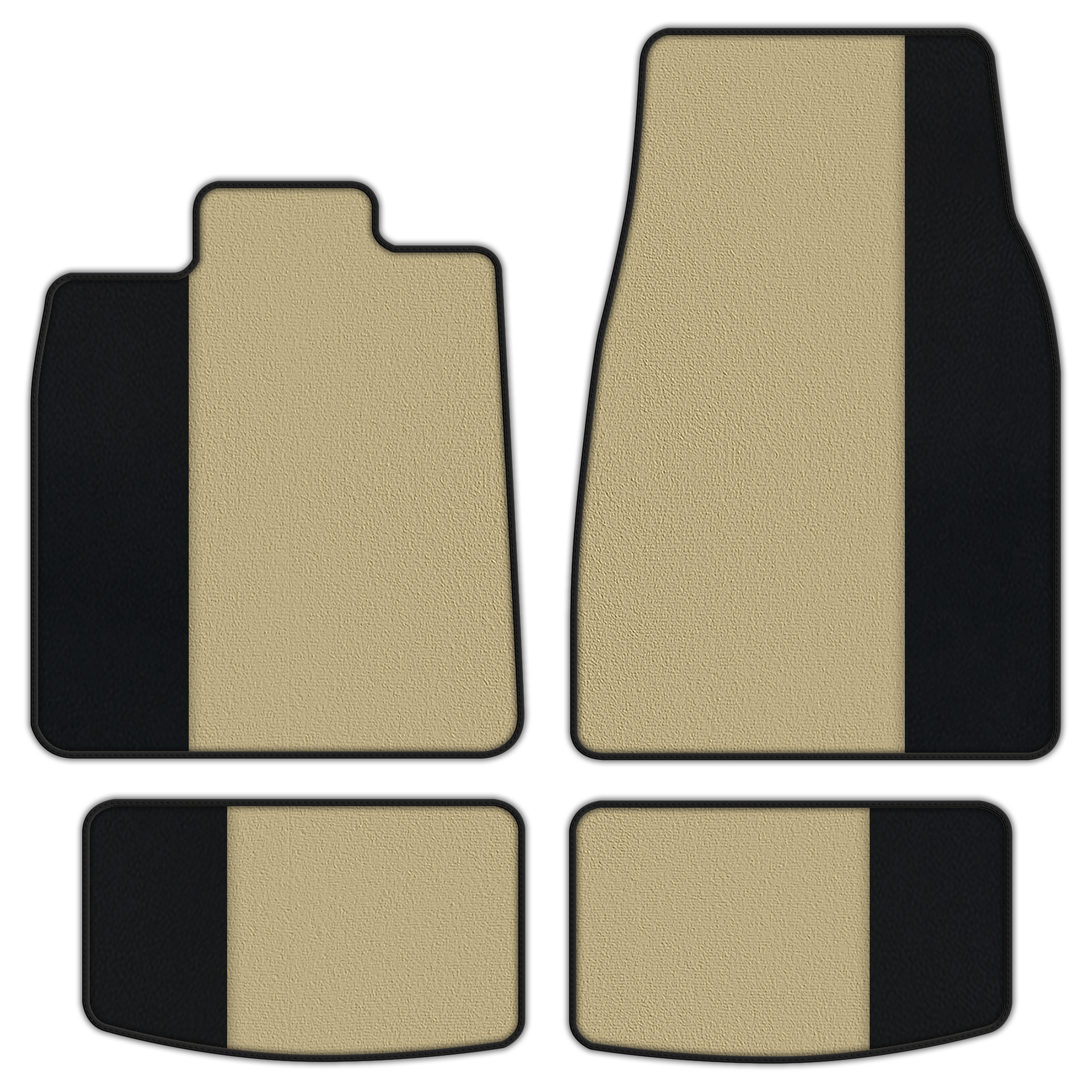 Custom Floor Mats for Porsche Panamera (2009-2016) | Leather & Carpet