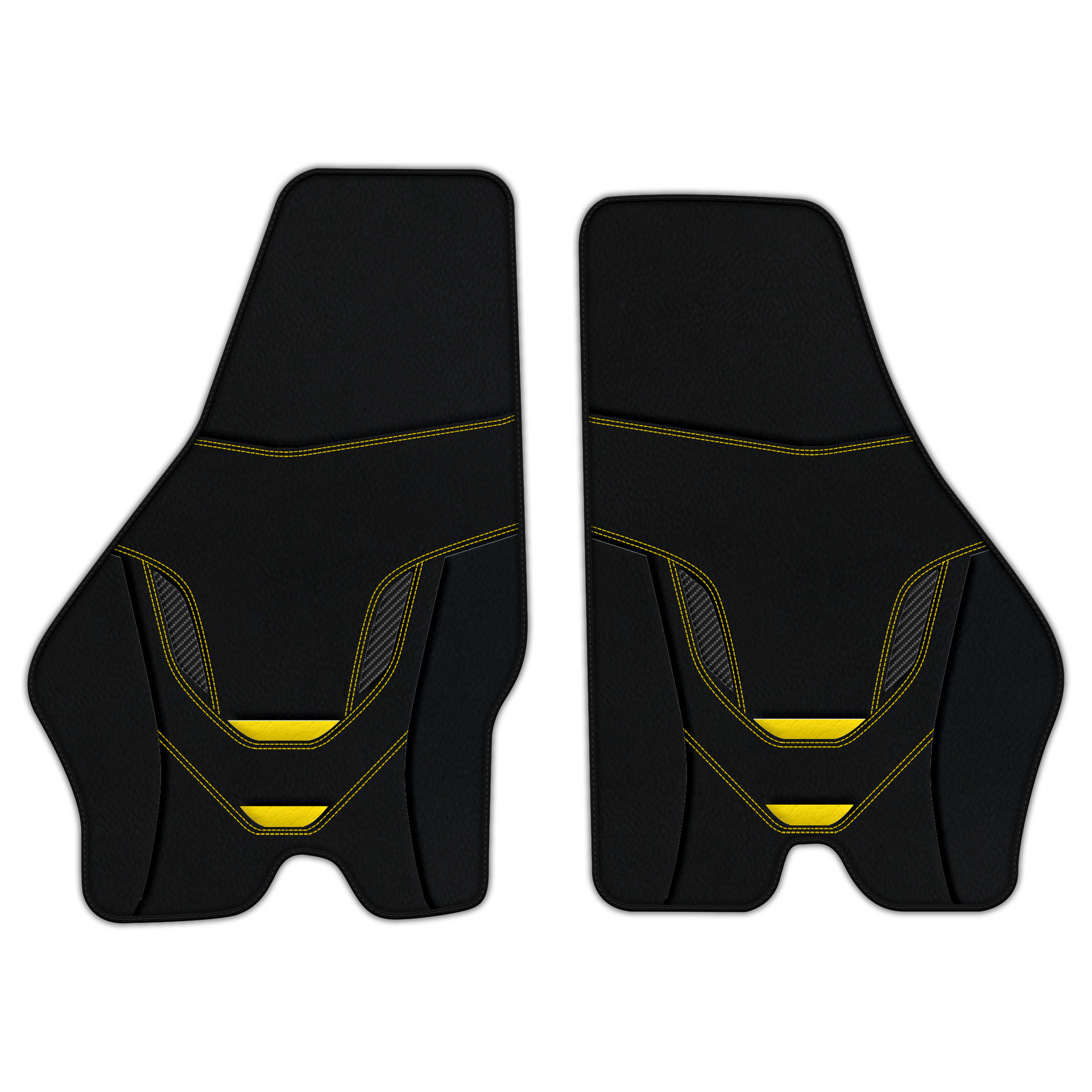Custom Leather Floor Mats for Lamborghini Jalpa 1981-1988 - AW26