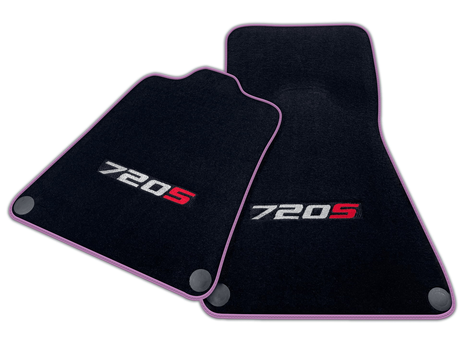Black Floor Mats for McLaren 720s (2017-2021) | Various Trim Colors