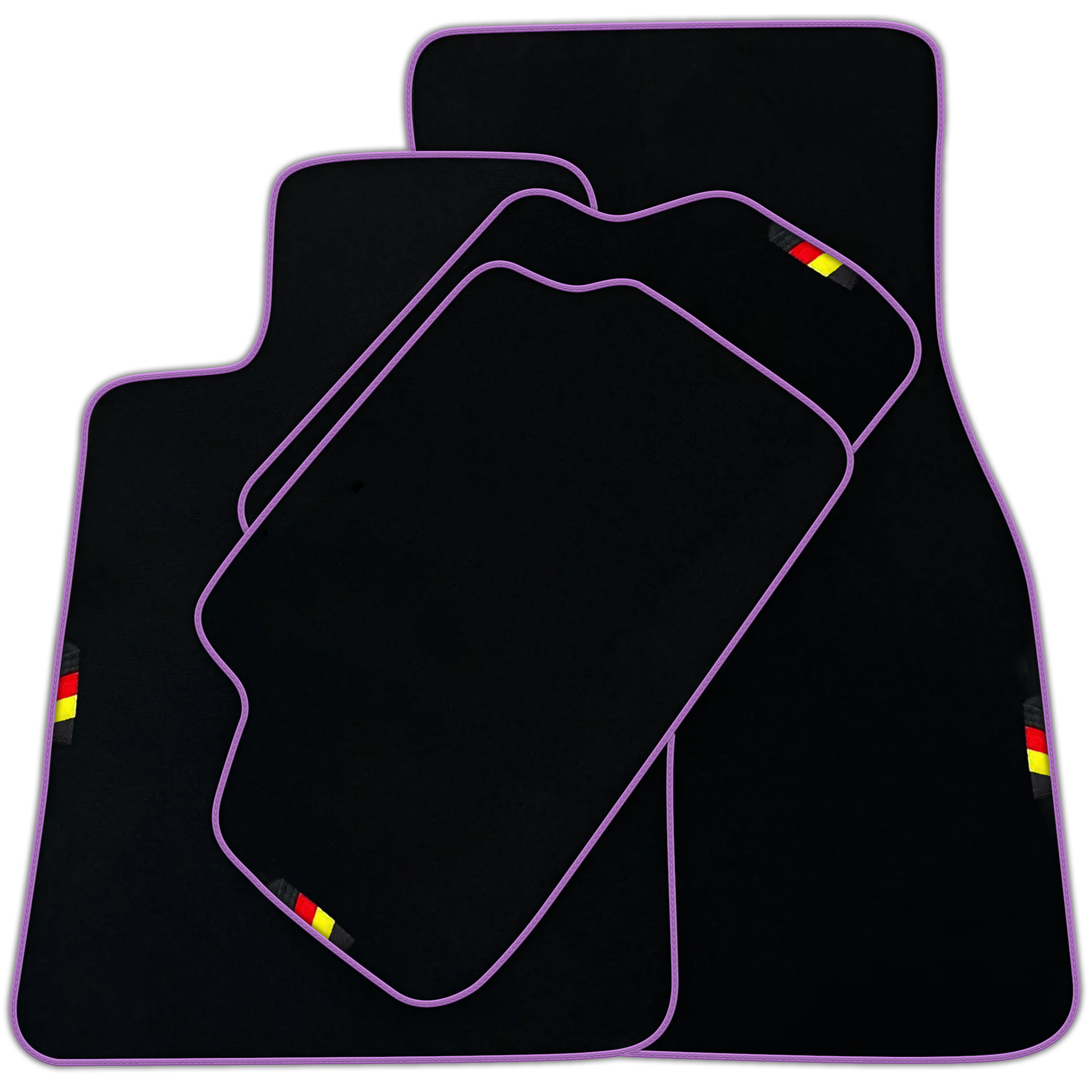 Black Mats For BMW Gran Tourer F46 (2015-2022) 5 Seats Germany Edition | Various Trim Colors