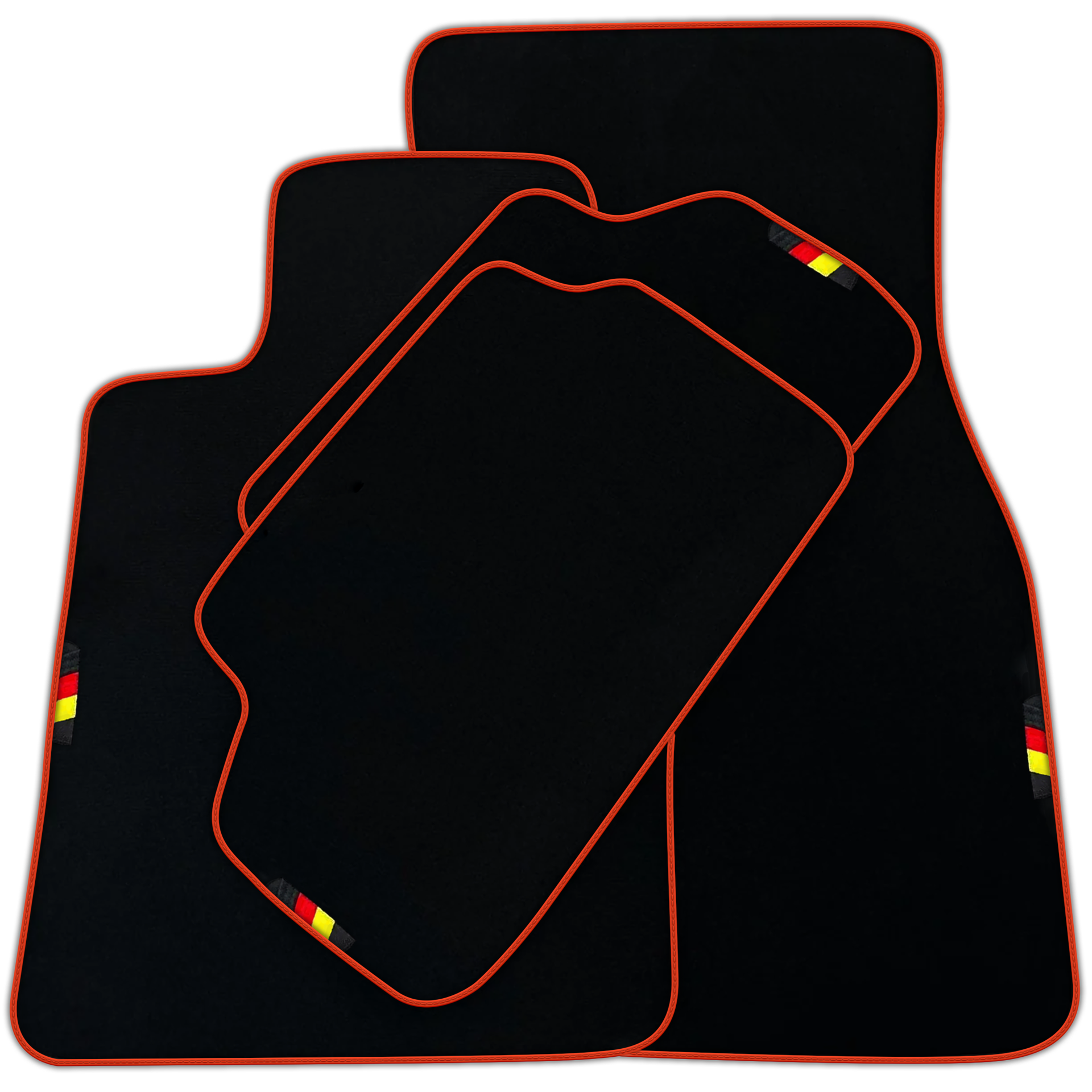 Black Mats For BMW Gran Tourer F46 (2015-2022) 7 Seats Germany Edition | Various Trim Colors