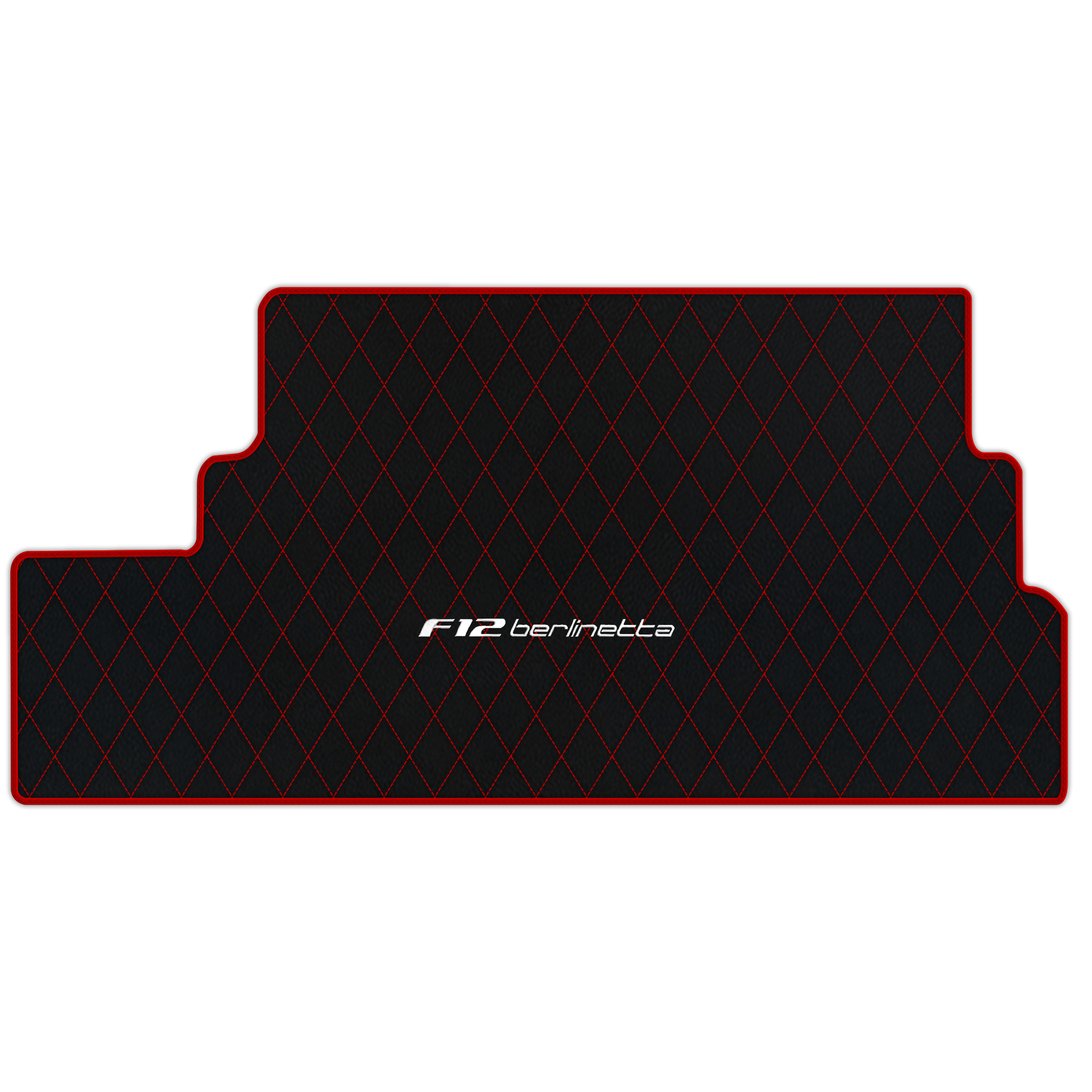 Premium Black Leather Floor Mats for Ferrari California | Full Set