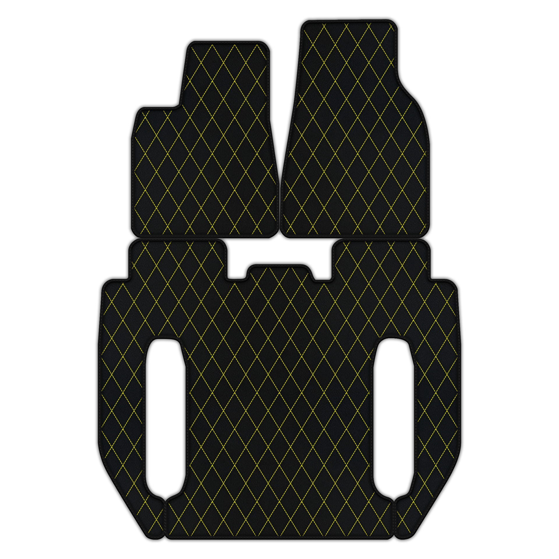 Custom Leather Floor Mats for Tesla Model X (2016-2025)