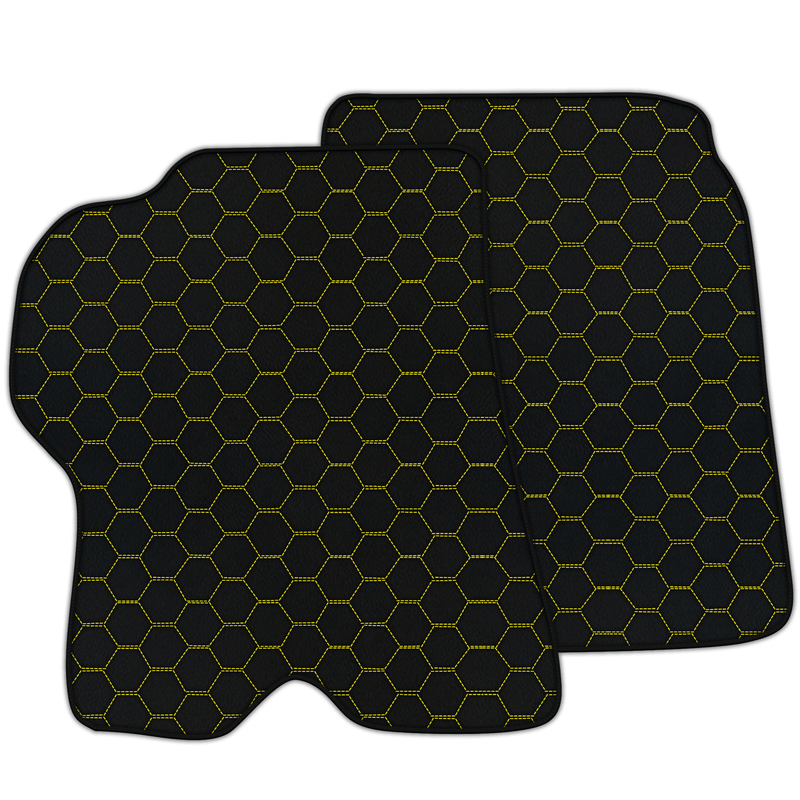 Customizable Symmetrical Hex Pattern Floor Mats for Ferrari California (2008-2014)
