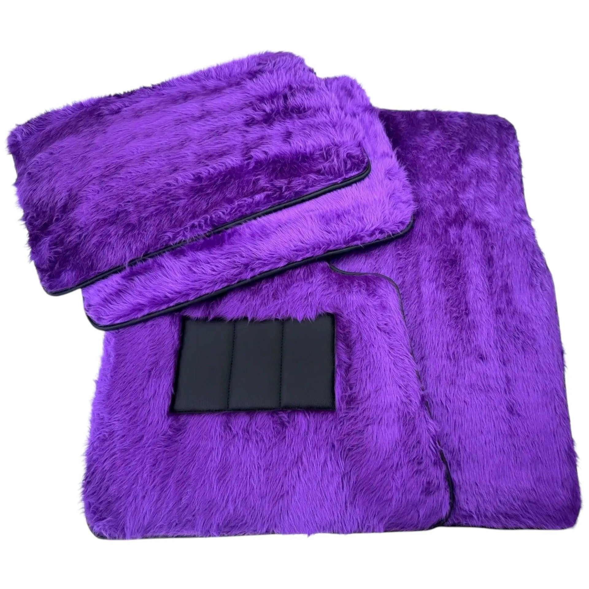 Various Colors of Sheepskin Floor Mats Tailored for the Lexus LX 470 (1998-2006) - AutoWin
