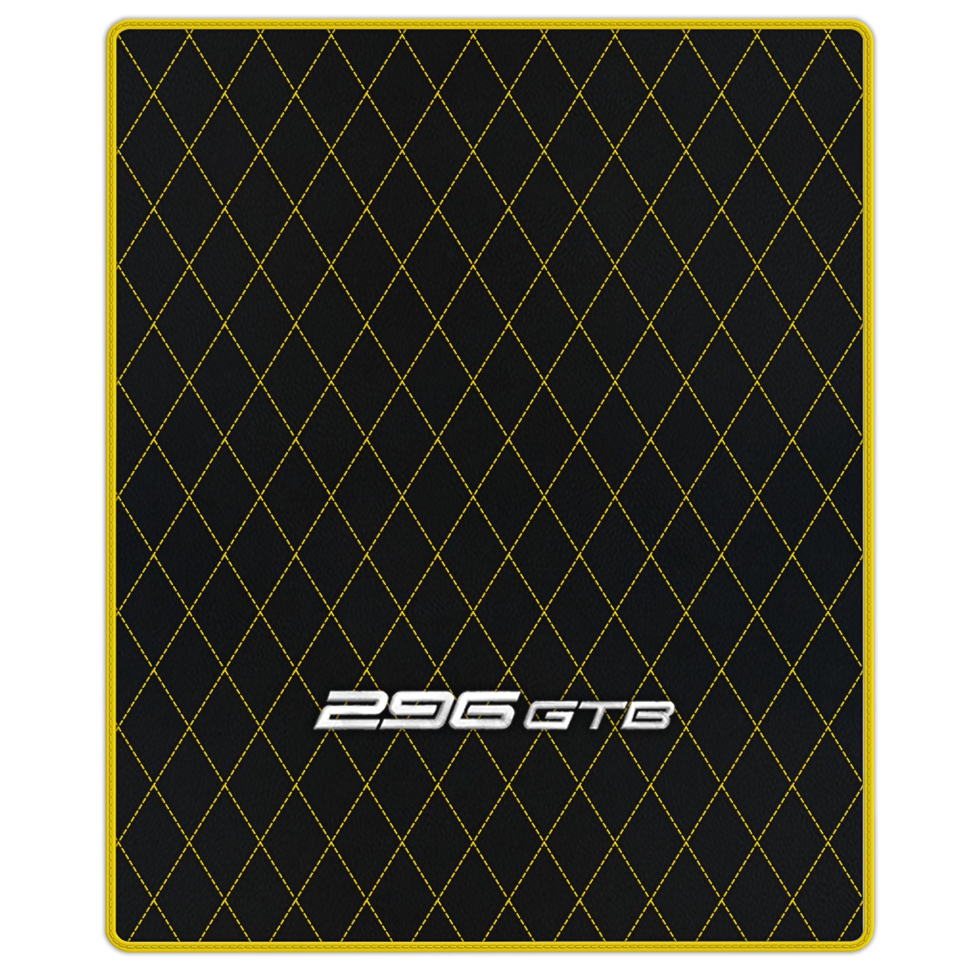 Premium Custom Black Leather Floor Mats for Ferrari FF (2011-2016)